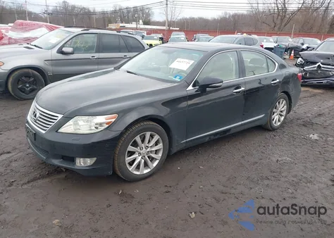2010 Lexus Ls 460 из США, поврежденный, VIN JTHCL5EF7A5008646